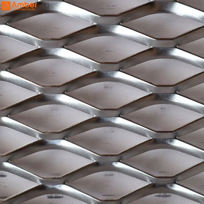 High Strength Aluminum Expanded Metal Mesh Stretched Steel Panel for Oil and Gas Industry Separation Systems