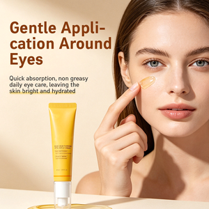 Crema Contorno Occhi Naturale con Curcuma e Acido Kojico, Vitamina C, Anti-Occhiaie, Schiarente, OEM ODM - Product Image 2