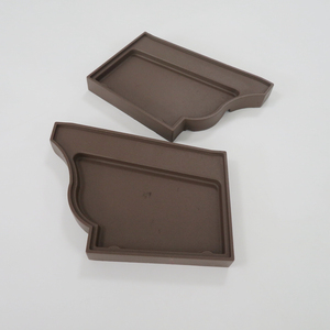 Gouttière en aluminium personnalisée en usine de haute qualité (gouttière) Capuchon d'extrémité droit et gauche en <span class=keywords><strong>marron</strong></span> - Product Image 5