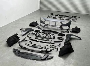 Kit de carrosserie large pour voiture, neuf, de rechange, fabriqué en Chine, kit de conversion large pour pare-chocs avant pour Mercedes Benz W177 A35 A35L A45 AMG 2019-2024 - Product Image 6