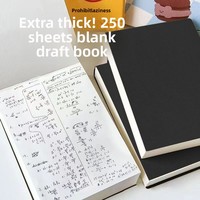 Carnet de croquis vierge A6, petit format portable, bloc-notes à feuilles détachables non adhésives