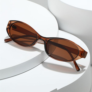 Gafas de Sol Ovaladas con Marco Completo, Ligeras, con Protección UV400, Estilo Ojo de Gato, Colores Dulces, Diseño Vintage 2026, con Logotipo Personalizado, Unisex - Product Image 1