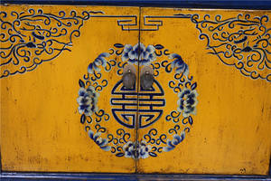 จีนโบราณเฟอร์นิเจอร์ไม้การสืบพันธุ์เคลือบมันวาวสูงขายส่งห้องนั่งเล่นตู้เฟอร์นิเจอร์ - Product Image 5