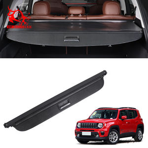 Housse de coffre rétractable en <span class=keywords><strong>cuir</strong></span> de luxe en fibre de carbone pour voiture <span class=keywords><strong>Jeep</strong></span> <span class=keywords><strong>RENEGADE</strong></span> Autre accessoire intérieur Fonction de protection - Product Image 6