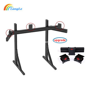 Hot Sale Customized Extrusion Aluminum Frame TV Screen <strong>Mount</strong> <strong>VESA</strong> Displaying Adjustable Mounting <strong>VESA</strong> Bracket for Sim Racing Rig - Product Image 1