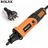 Kit d'accessoires pour mini-meuleuse électrique industrielle de haute précision pour le travail du bois, avec puissance de 400 W et embout en carbure de tungstène