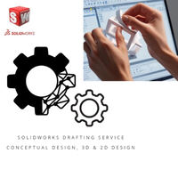 Servicio Profesional de Diseño Industrial 3D, Diseño CAD 2D y 3D, Dibujo CNC, Diseño de Productos, Diseño CAD por Etapas