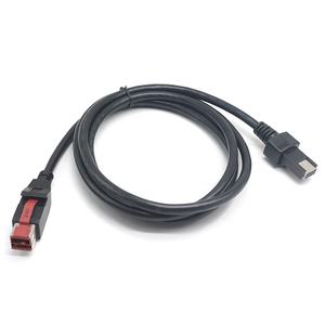 Câble USB alimenté 12V/24v 12V vers 2X4 8P pour imprimante - Product Image 1