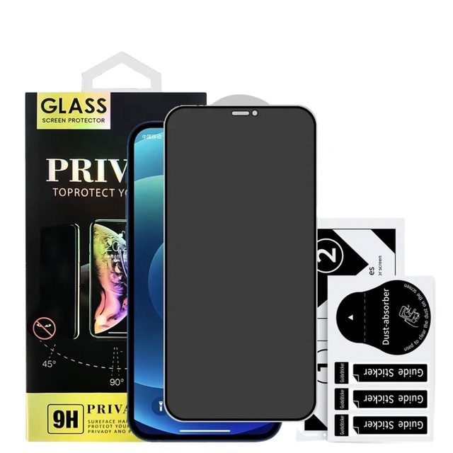 For Iphone 15 Anti Spy Tempered Glass Iphone Privacy 14 13 12 11 Pro Max Screen Protector Film Screen Guard Protector De Celular