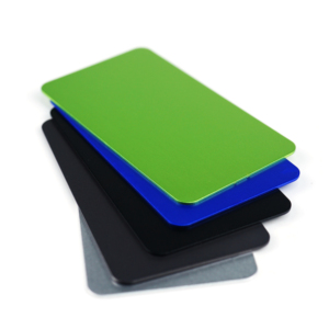 Fabrikasi logam lembaran kartu bisnis logam Titanium kosong untuk dudukan pelat kartu bisnis dan ukiran - Product Image 3