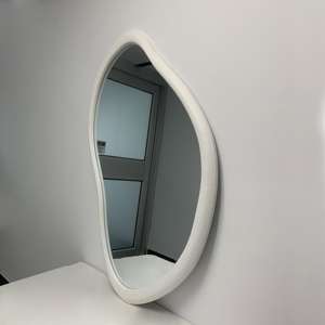Espejo de Pared Moderno, Grande, de Lujo, Irregular, de Vidrio, Ecológico, para Dormitorio, con Marco de Franela - Product Image 3