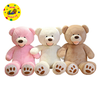 Grand ours en peluche, jouet en tissu, poupée américaine grand ours, cadeau d'anniversaire