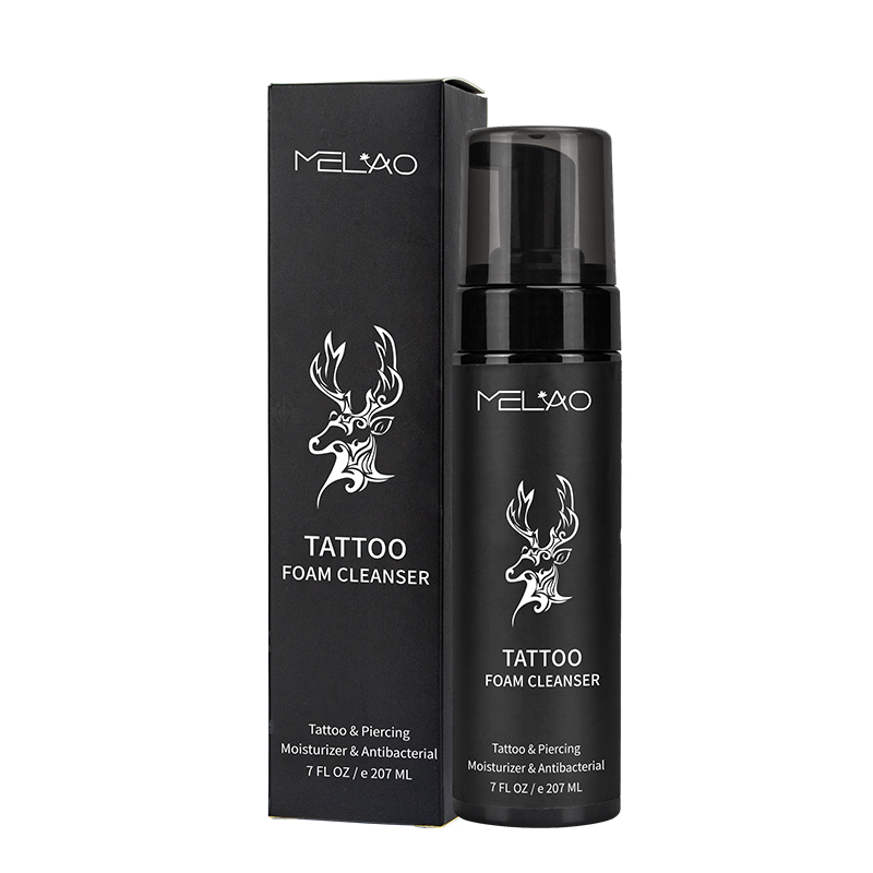 Liquide moussant nettoyant pour tatouage