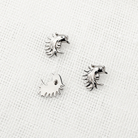 Vente en gros de bijoux de piercing pour cartilage d'oreille en titane plaqué or 18 carats, motif oiseau volant, style vintage - Cadeau de mariage et de fête, accessoire de mode
