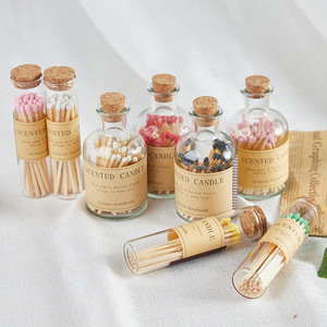 Luxury <strong>Matches</strong> in Glass Jar With Logo High Quality Colored <strong>Matches</strong> Safety Personalized Long Safety <strong>Matches</strong> - Product Image 4