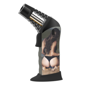 Nouvelle tendance 2025, briquets torche inclinés puissants et bon marché avec logos personnalisés pour la vente en gros - Product Image 3