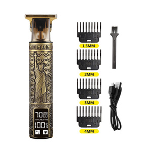 Tagliacapelli e Regolabarba Professionale per Uomo, Rasoio Elettrico <span class=keywords><strong>con</strong></span> Lama a T, Tosatrice per Taglio Capelli, <span class=keywords><strong>Baffi</strong></span> e Viso - Product Image 5