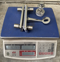 Connecteur d'araignée en acier inoxydable à 2 bras pour mur rideau HL, finition poli miroir, garantie 5 ans, pour balustrade extérieure
