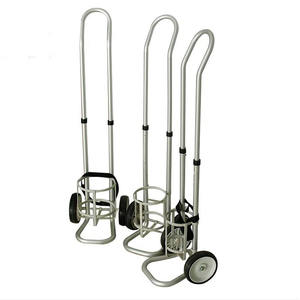 Chariot pliable pour bouteilles de gaz GPL et CO2, chariot à main pour un transport et un stockage faciles - Product Image 5