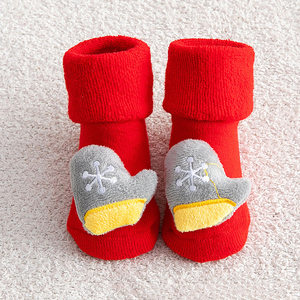 Calzini di natale <span class=keywords><strong>per</strong></span> bambini calzini di cotone alla rinfusa <span class=keywords><strong>per</strong></span> <span class=keywords><strong>neonati</strong></span> 3D cartoni animati graziosi calzini antiscivolo - Product Image 5