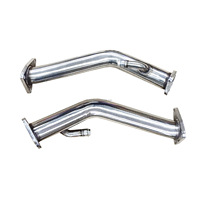 Tuyau d'échappement en acier inoxydable compatible avec 370z Infiniti G37