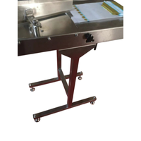Prix usine semi-automatique pneumatique scellage emballage machine d'emballage poulet film plastique pochette remplissage noyau composants