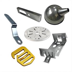 Fabbricazione di precisione saldatura metalli parti di produzione CNC perforato lamiera zincata piegatura parti stampate stampaggio - Product Image 3