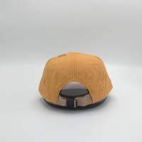 Casquettes et chapeaux en nylon imperméables à 5 panneaux, personnalisables, à séchage rapide, pour le camping et la course, vente en gros directe usine