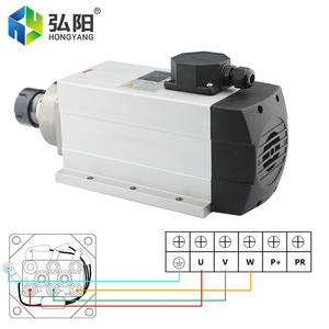 HQD Original vente en gros GDF46-18Z/3.5 grand moteur de <span class=keywords><strong>broche</strong></span> robuste pour fraiseuse 3.5kW <span class=keywords><strong>broche</strong></span> 7.0A 380V moteur de <span class=keywords><strong>broche</strong></span> - Product Image 5