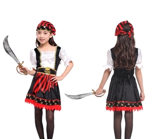Venta caliente Boutique Pretty Pirate Girl Costume Halloween Carnival Cosplay Performance Costume - Product Image 4