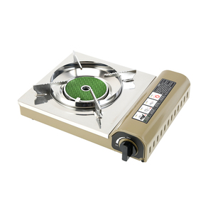 Réchaud à <span class=keywords><strong>gaz</strong></span> portable d'extérieur Ranp Steel léger, coupe-vent, au <span class=keywords><strong>propane</strong></span> et au butane, avec infrarouge intégré et <span class=keywords><strong>mini</strong></span>-<span class=keywords><strong>bouteille</strong></span> de butane - Product Image 3