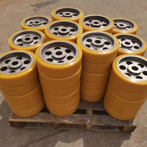 Roues de convoyeur à rouleaux en polyuréthane pour l'industrie minière et de l'énergie, conception durable - Product Image 1