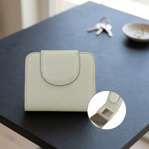Genuine Leather Short Wallet for <b>Women</b> Coin <b>Purse</b> <b>Card</b> Holder Zipper and Hasp Compact Change Pocket Fashion - Product Image 4