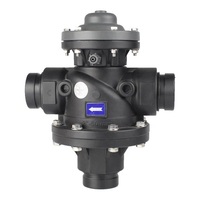 Vanne en plastique à 3 voies à contre-lavage automatique pour systèmes de filtration d'eau pour l'irrigation et l'arrosage