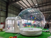 Dôme à bulles gonflable transparent pour l'extérieur, grande tente à bulles transparente, camping, jardin, jeux pour enfants, imperméable