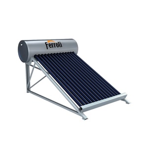 Chauffe-eau solaire Ecosun 5 en acier inoxydable à tubes sous vide à circuit fermé, capacité 200L, fournisseur OEM Vietnamien pour usage domestique - Product Image 4