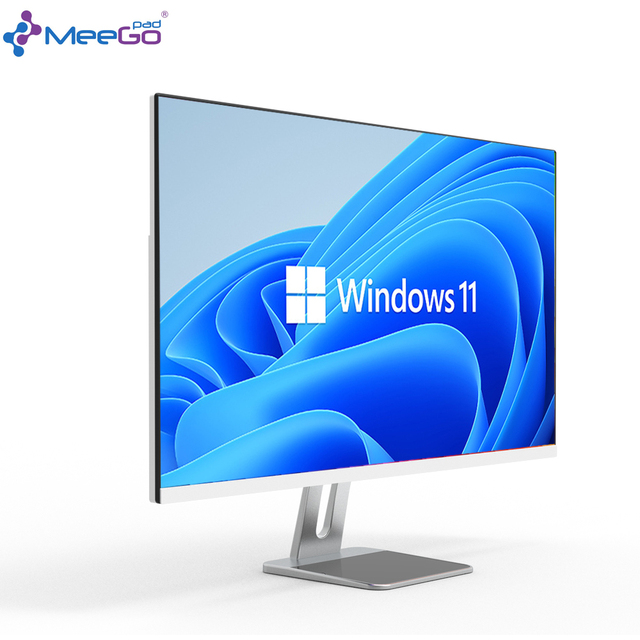 Cheap 23.8inch IPS AIO Desktop Computer Win10 Intel I3 I5 I7 1-11th J4125 N5095 J6412 for Business Monoblock All in One Pc