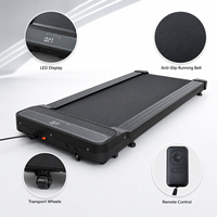 Caminadora Plegable Portátil K-FIT GSWG-4000, Caminadora de Escritorio, Motor Delgado de 1.5HP, Control Remoto Inalámbrico, Pantalla LCD, para el Hogar y la Oficina