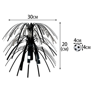 Centro de Mesa con Forma de Balón de Fútbol, Adorno para Decoración de Mesa, para Fiestas de <span class=keywords><strong>Cumpleaños</strong></span>, Eventos Deportivos, Celebraciones de Fútbol - Product Image 5