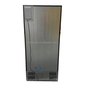 Grands Réfrigérateurs 580L 4 Portes Bleu <span class=keywords><strong>Mat</strong></span> Intelligent Avec Minibar 220V Conservation au Froid Côte à Côte pour Maison et Ménage - Product Image 3