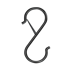 Solid Metal S <b>Hook</b> 10-15kg Load Capacity Windproof For Kitchen Bedroom Bathroom Balcony Storage <b>Hooks</b> - Product Image 3