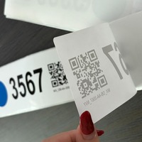 Etiquetas Numeradas Ecológicas Premium, Color CMYK, Formas Personalizadas, Diseño Autoadhesivo Impermeable para Clasificación en Transmisiones en Vivo