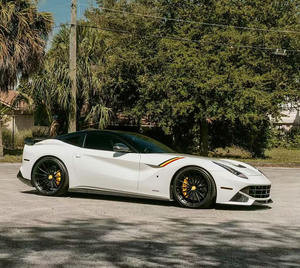 Ruedas forjadas en negro brillante personalizadas de <span class=keywords><strong>18</strong></span> - 22 pulgadas aptas para 458/488/F12 California/<span class=keywords><strong>FF</strong></span>/599 GTB Fiorano - Product Image 4