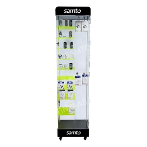 Hiển thị đứng cho treo điện thoại di động Phụ kiện điện thoại di động Phụ Kiện Giá điện thoại di động Trường hợp hiển thị kệ đồ nội thất - Product Image 2