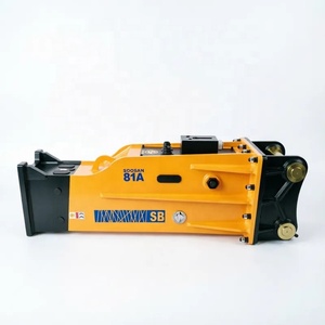 SB81A pour Pompe de Brise-roche Hydraulique Type Boîtier, Ciseaux de Brise-roche Hydraulique pour Excavatrices 18-26T, Garantie 1 An - Product Image 1