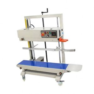 Machine de scellage verticale automatique continue en acier inoxydable pour grandes pochettes, emballage alimentaire, film plastique et feuille d'aluminium - Product Image 5