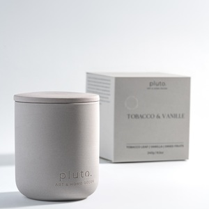AIKUN Private Label Unique Nordic Ceramic Jar <b>Essential</b> Oil Candle Handmade Luxury Bougie Scented Soy Wax Candles - Product Image 3