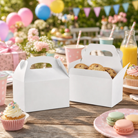 Boîtes cadeaux en papier durables et portables pour enfants, fêtes, Noël, anniversaires, Nouvel An chinois, mariages, 5-7 ans, intérieur/extérieur