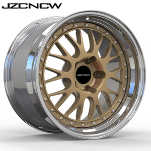 JZCNCW Jantes forgées sur mesure 3 pièces 5x120mm 18X9.5 18X10.5 ET22/25 à déport profond pour voitures particulières E82 - Product Image 1