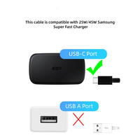 Cable de Carga USB C Original 2026, Cable de Datos Tipo C para S22 S21 S20 Note 20 10, Cargador Rápido